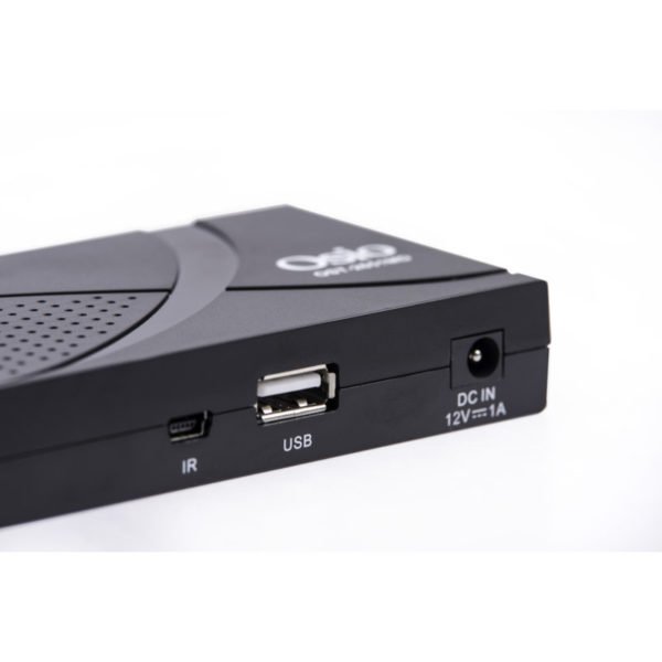 Osio OST-2651MD DVB-T/T2 Full HD H.265 MPEG-4 Ψηφιακός δέκτης με USB, χειριστήριο για TV & δέκτη και SCART - Image 3