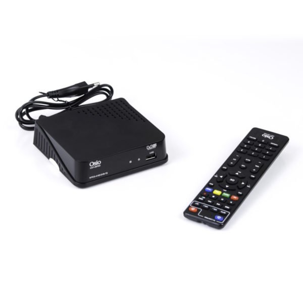 Osio OST-2670D DVB-T/T2 Full HD H.265 MPEG-4 Ψηφιακός δέκτης με USB και μεγάλο χειριστήριο για TV & δέκτη - Image 8