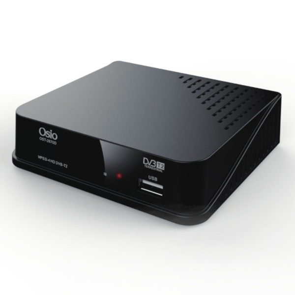Osio OST-2670D DVB-T/T2 Full HD H.265 MPEG-4 Ψηφιακός δέκτης με USB και μεγάλο χειριστήριο για TV & δέκτη - Image 10