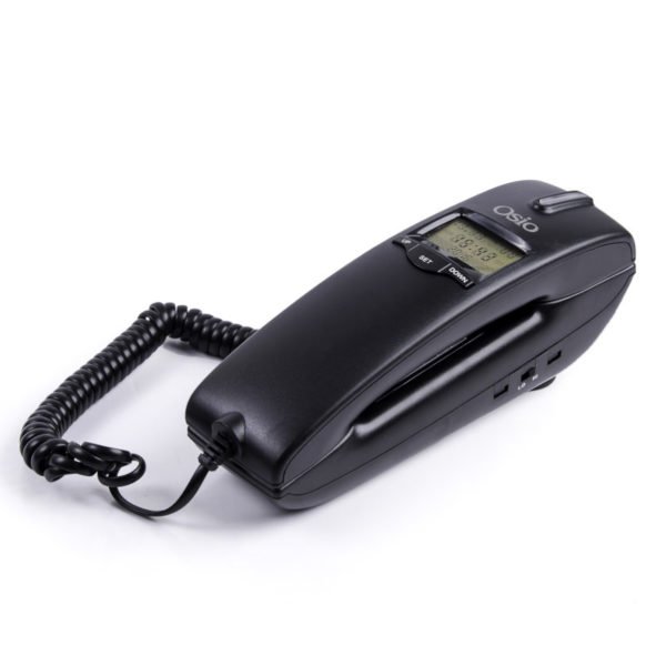 55110087-0003-Osio OSW-4650B Μαύρο Ενσύρματο τηλέφωνο γόνδολα με οθόνη