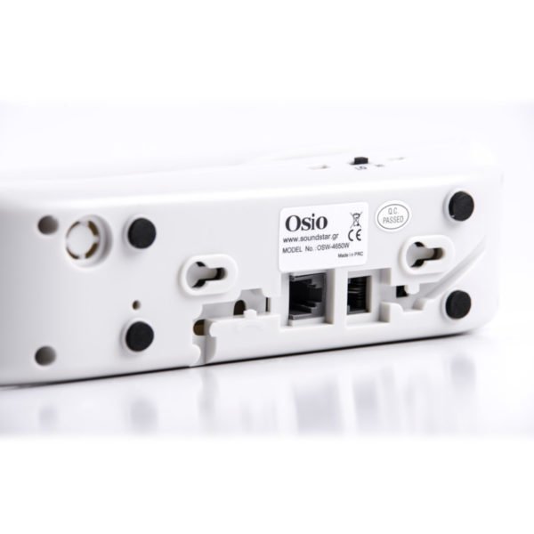 Osio OSW-4650W Λευκό Ενσύρματο τηλέφωνο γόνδολα με οθόνη - Image 12