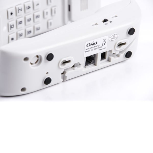 Osio OSW-4650W Λευκό Ενσύρματο τηλέφωνο γόνδολα με οθόνη - Image 11