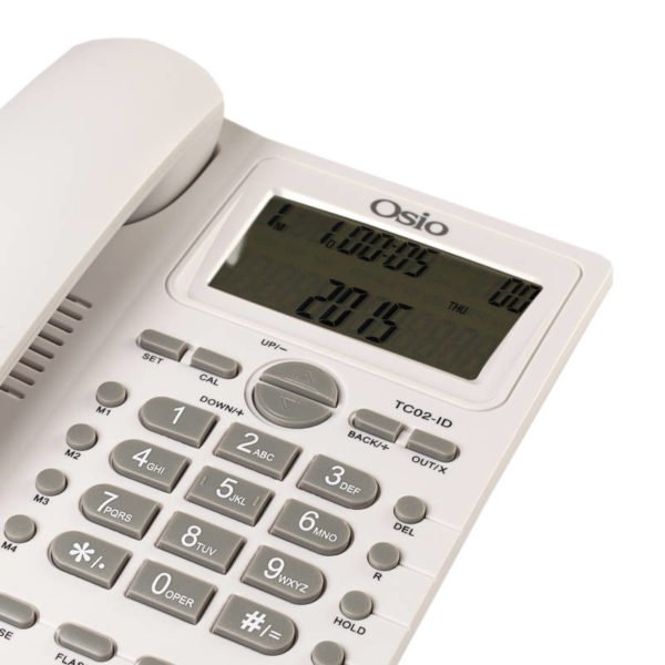 Osio OSW-4710W Λευκό Ενσύρματο τηλέφωνο με οθόνη - Image 6