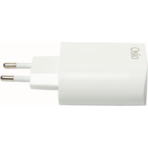 Osio OTU-5904W Διπλός φορτιστής κινητού με USB Type-C και USB Type-A – 20W - Image 2