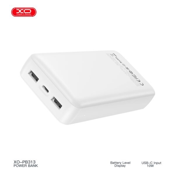 XO PB313 Powerbank 20000mAh Λευκό - Image 3