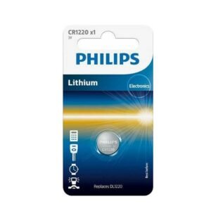 Philips Κουμπί Λιθίου CR1220 (1τμχ)