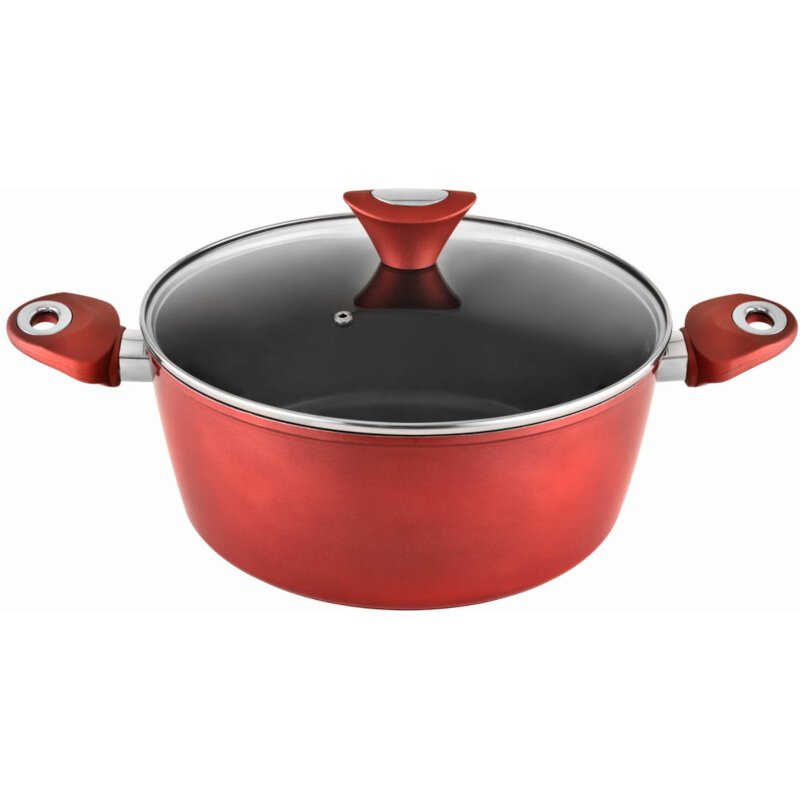 Kalorik POT 2002 Αντικολλητική επαγωγική κατσαρόλα με γυάλινο καπάκι PFOA free 28 cm 6.2 L - Image 3