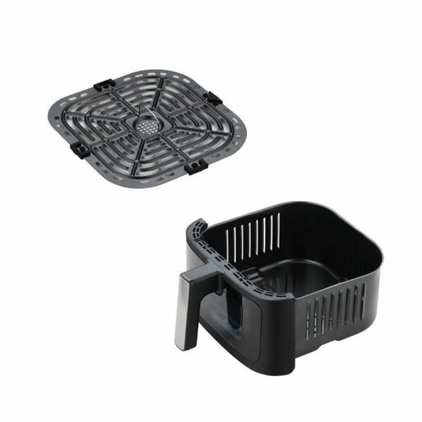 Φριτέζα Αέρος PRAF-40423 Primo Digital 7.5L 1800W με παράθυρο Μαύρη/Inox - Image 4