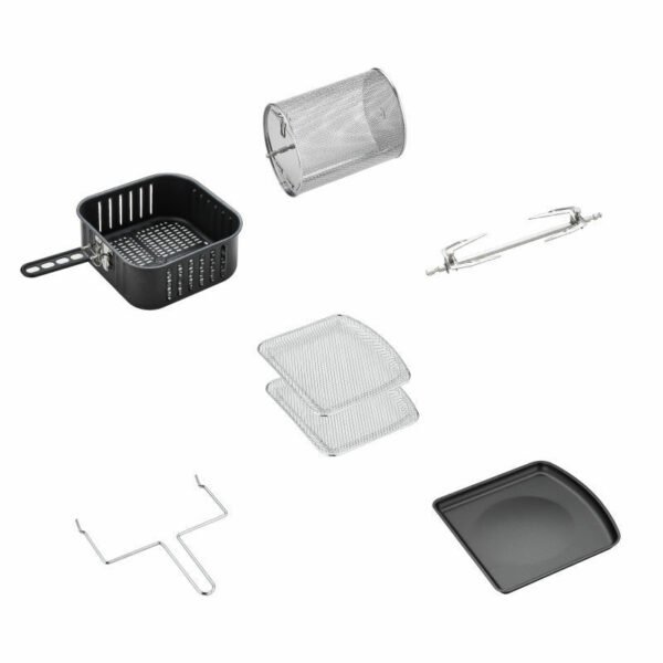 Φουρνάκι & Φριτέζα Αέρος PRAF-40424 Primo Digital 12L 1800W Inox/Μαύρο - Image 3