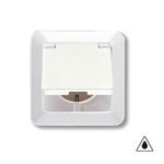 Στεγανή Πρίζα Σούκο Aqua-Up Λευκή IP44