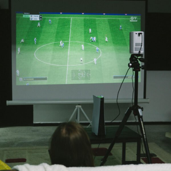 Osio OPRO-4020 Γκρι/Άσπρος Projector Android με λάμπα LED 1280*720p, 40-200″, Βluetooth, USB, HDMI, Wifi, 150 ANSI LUM, ηλεκτρ. εστίαση και τηλεχειριστήριο-2*3W - Image 12