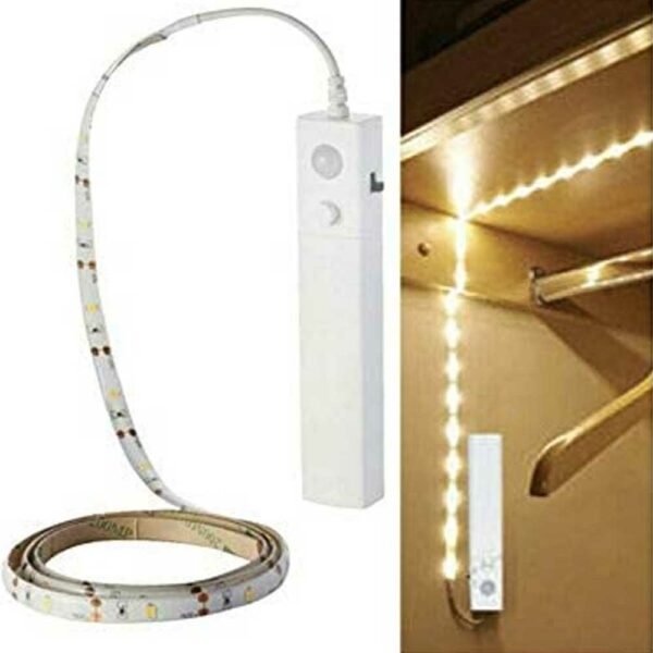 Σετ Εύκαμπτης Ταινίας LED 2.4W 2700Κ Με Αισθητήρα Κίνησης 1 μέτρο V-TAC 2573 - Image 4