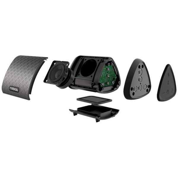 Motorola SONIC SUB 240 Black Αδιάβροχο Smart φορητό ηχείο Bluetooth 5.0 με δυνατότητα σύνδεσης με δεύτερο (TWL) – 7 W - Image 2