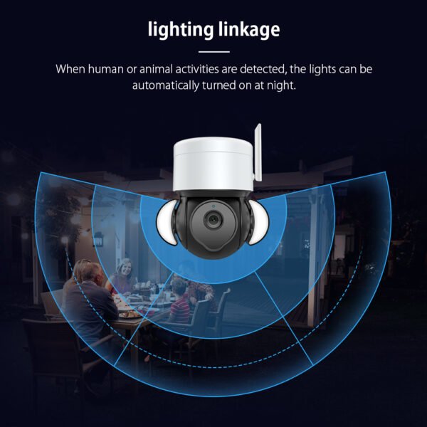 EDUP EH-3264P26 4K 8MP Smart Camera IP66 Outdoor Auto Tracking Two Way Audio Night Vision - Image 4
