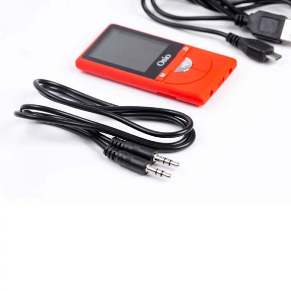 Osio SRM-9380R MP3 video player με audio in και micro SD – 8 GB - Image 3