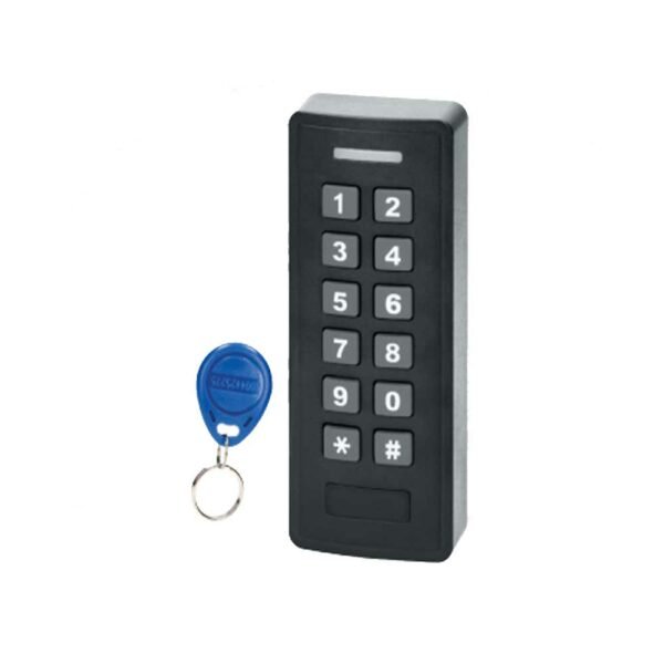 Σύστημα ελέγχου πρόσβασης με κωδικό και ID card, IP20 - Φωτιζόμενο πληκτρολόγιο