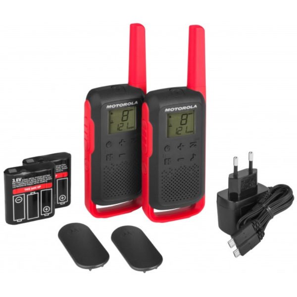 Motorola TALKABOUT T62 Walkie Talkie Κόκκινο 8 km - Image 4