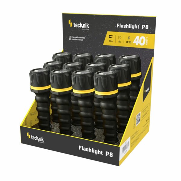Technik Φακός LED P8 (2xAA/δεν περιέχ.) Ελαστικός (40 lumen) - Image 2