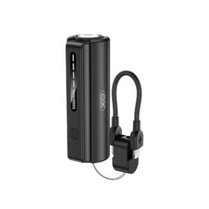 XO PR281 Mini Powerbank 5000mAh με Ενσωματωμένο Φακό και Καλώδιο Φόρτισης iP
