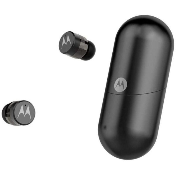 5514591-0023-Motorola VERVEBUDS 400 Black True wireless αδιάβροχα ασύρματα Bluetooth ακουστικά