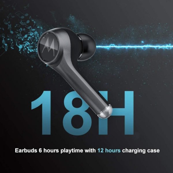 Motorola VERVE BUDS 800 Black True wireless αδιάβροχα ασύρματα Bluetooth ακουστικά - Image 6