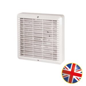 MANROSE Εξαεριστήρας Ø150mm WF/150A Με Αυτόματες Περσίδες Παραθύρου