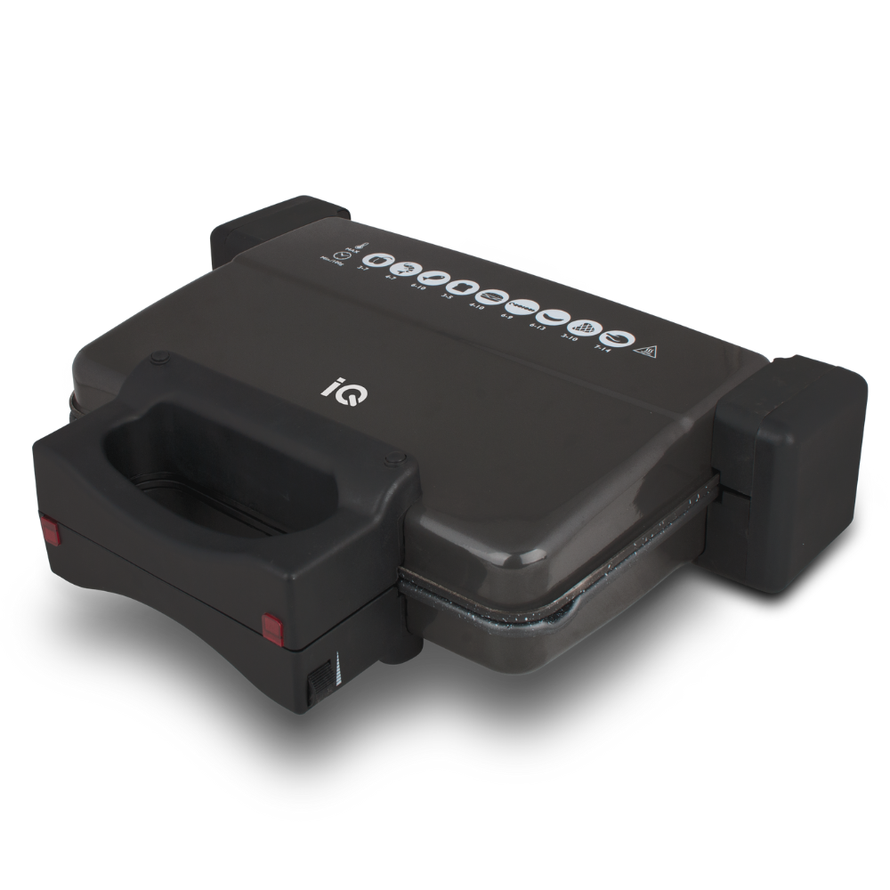 ΤΟΣΤΙΕΡΑ ΓΚΡΙΛΙΕΡΑ ΜΕ ΑΠΟΣΠΩΜΕΝΕΣ ΠΛΑΚΕΣ ΓΙΑ 4 ΤΟΣΤ 2000W BLACK ST-680